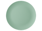 A single, round, light green plate from the Livarno Plate/Bowl/Tumbler Assortment.