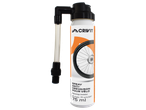 Spray anti-crevaison pour vélo, dépannage immédiat, 75 ml.
