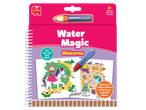 Cartea magică Jumbo de colorat cu unicorni și stilou cu apă.