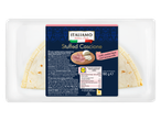 Cascione recheado com fiambre e mozzarella da Lidl.