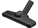 Bocal de aspirador de pó preto.