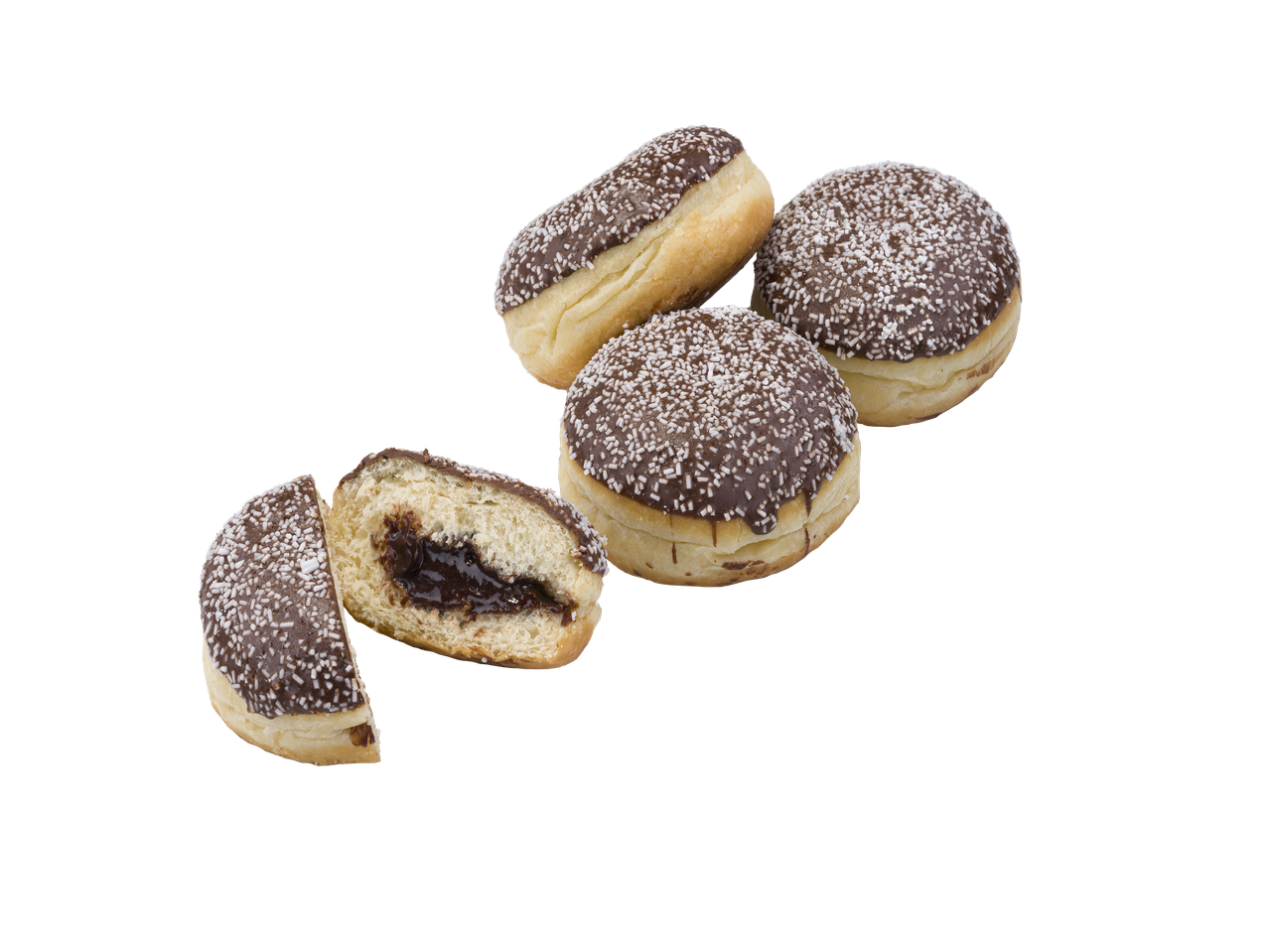 Chokladmunkar med strössel.