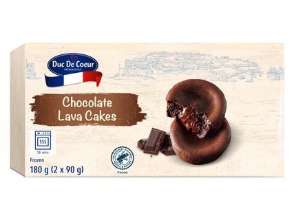 Csokoládés lávasütemény