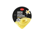 Milbona High Protein Pudding, saveur vanille, faible en gras, avec 20g de protéines.
