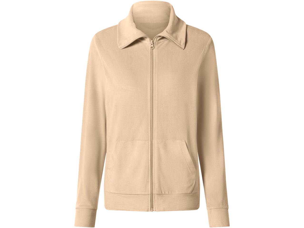 Beež lukuga pusa krae ja taskutega