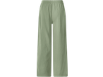 Pantaloni de muselină de damă ESMARA, verde deschis, cu talie elastică