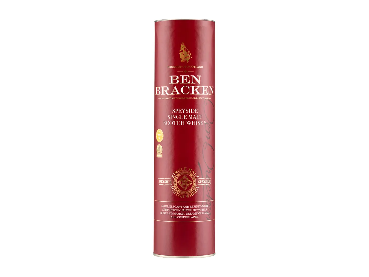 Ben Bracken Speyside Single Malt Scotch Whisky.