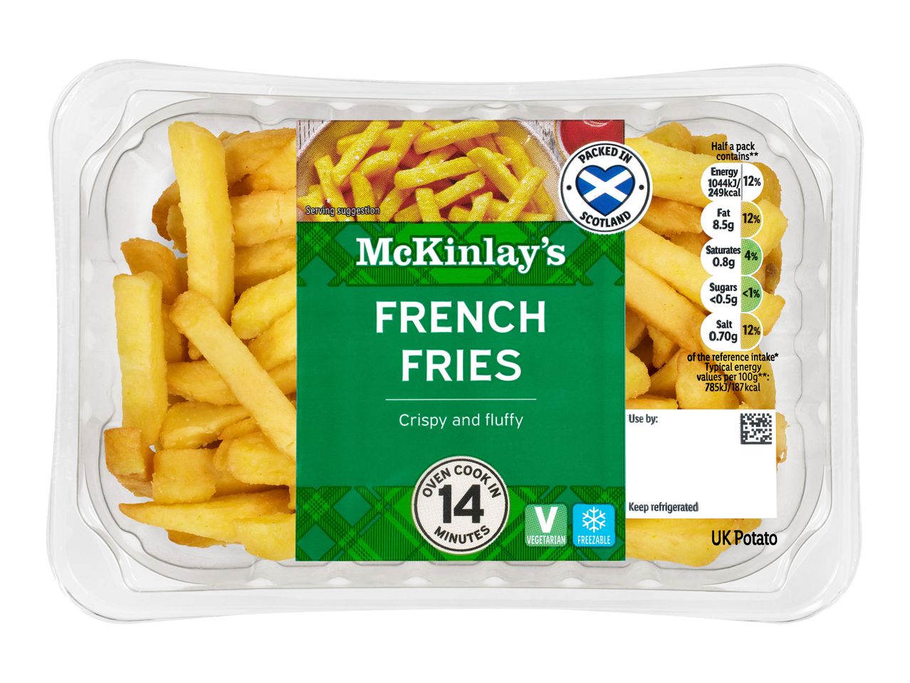 McKinlay's crispy and fluffy French fries
