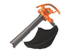 Flymo PowerVac 3000 leaf blower with collection bag.