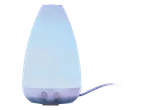 LIVARNO home Ultrasonic Aroma Diffuser with light blue glow and control buttons