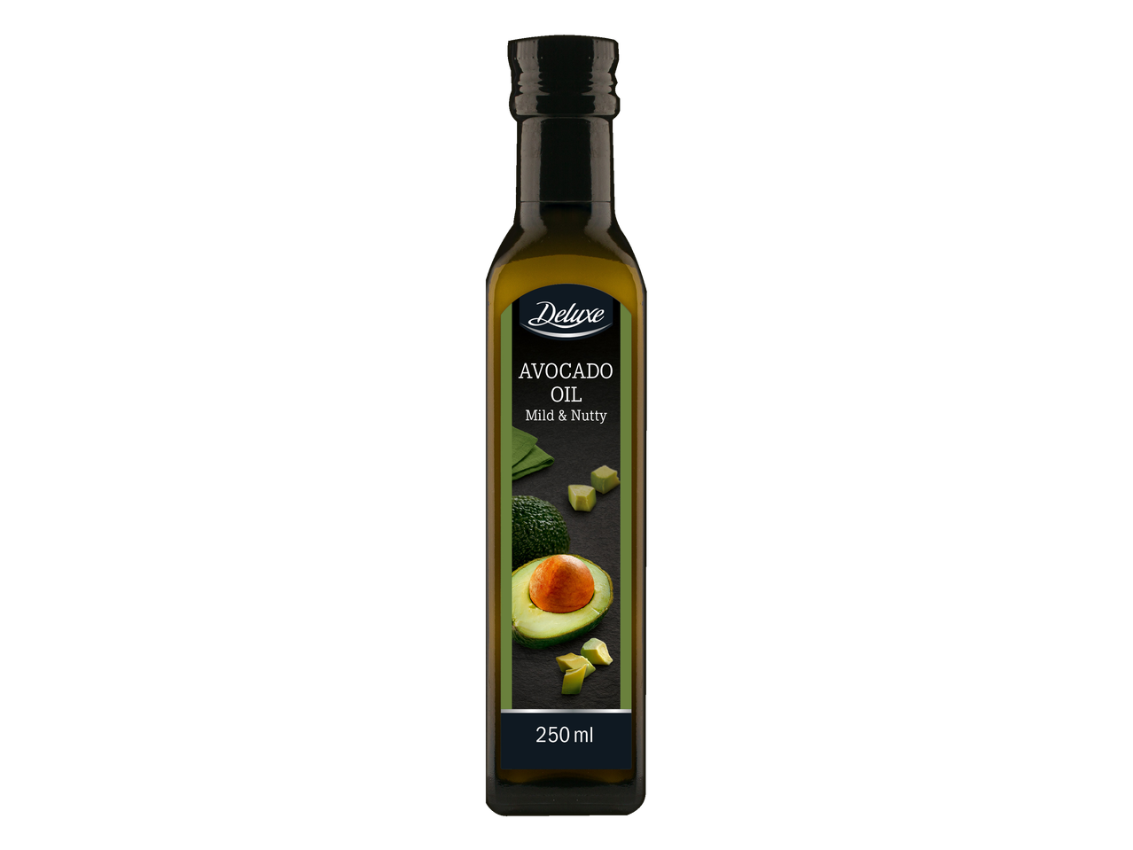 Ulei de avocado Deluxe: blând și nucifer, 250 ml.