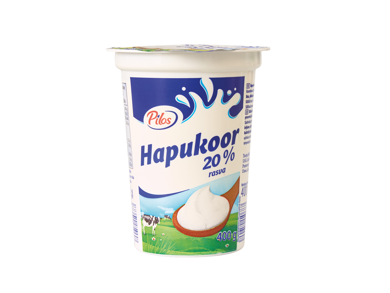 Pilos Hapukoor 20% hapukoore tops.