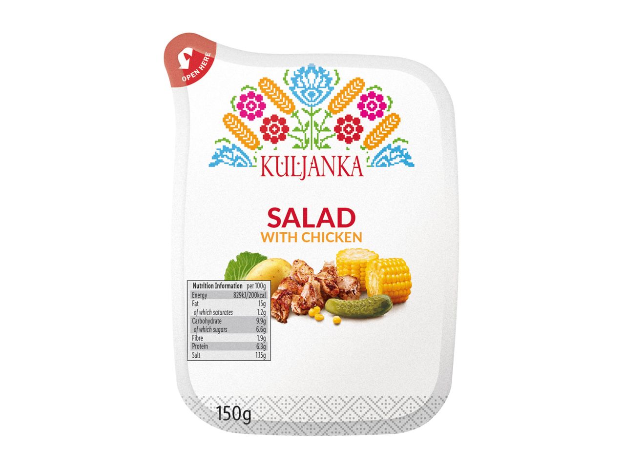 Kirjana Salad, a pre-packaged salad mix.