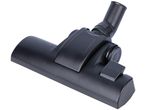 A black vacuum cleaner floor nozzle.