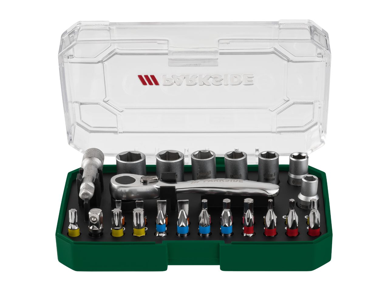 PARKSIDE Ratchet Bit & Socket Set - 31 Pieces