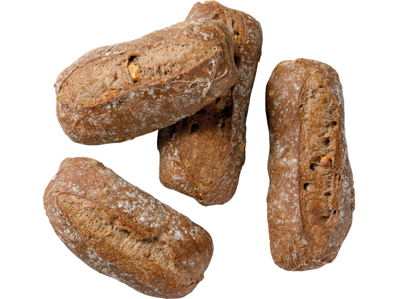 Bröd med nötter.