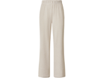 Calças largas bege Esmara para mulher com cintura elástica