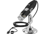 CRIVIT USB digitalni mikroskop sa stalkom i kabelom za punjenje
