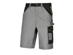 Parkside work shorts in grey and black with multiple pockets.