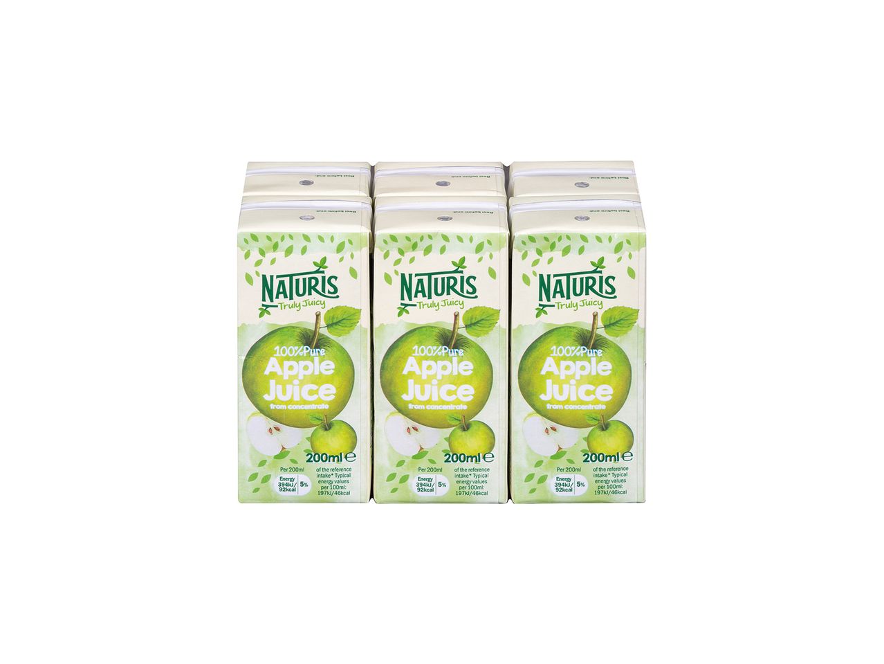 Go to full screen view: Naturis Apple Juice from Concentrate - Image 1