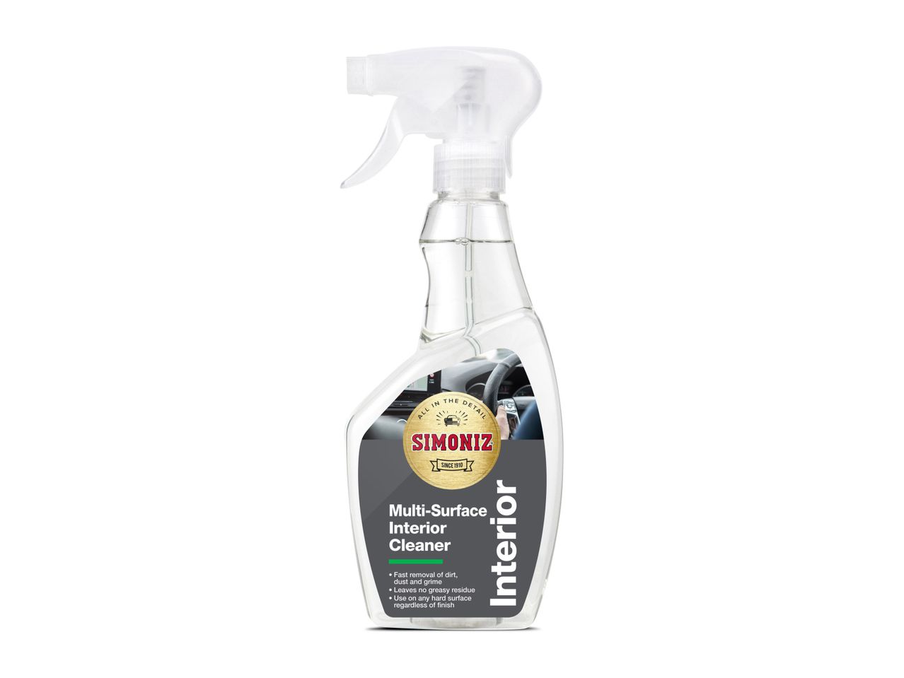 A bottle of Brasso Multi-Surface Cleaner spray.
