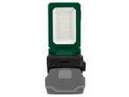 Candeeiro LED dobrável PARKSIDE com caixa verde e bateria cinzenta