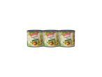 Trei conserve de amestec de legume Fresbona, stil mexican.