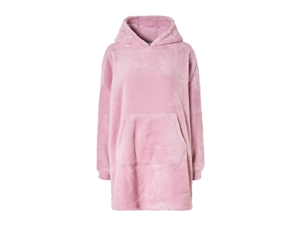 Go to full screen view: Oversized Fleece Hoodie - Image 4