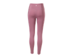 Leggings desportivas CRIVIT de senhora em rosa, vista traseira.