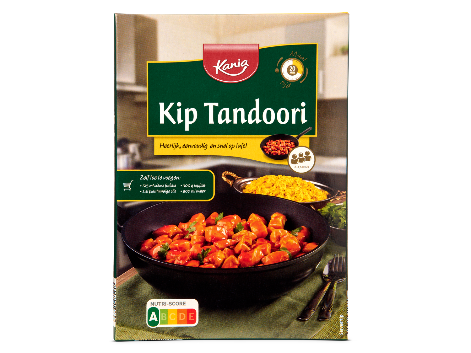 Maaltijdpakket Indiase kip tandoori