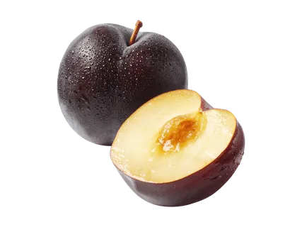 Dunkle Pflaumen