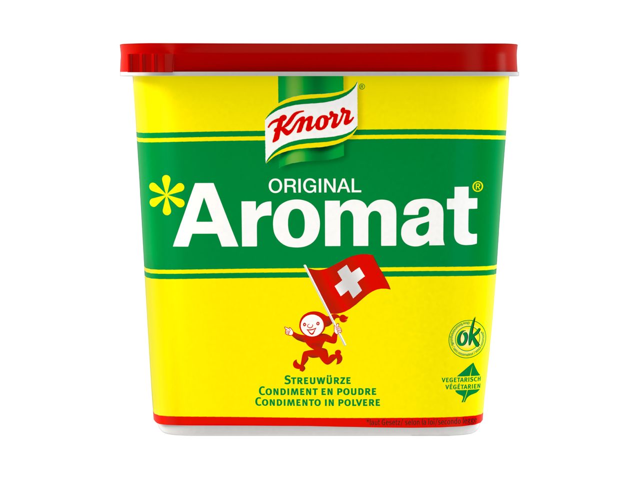 Boîte de Maggi Aromat Original.