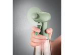 Spray bottle with integrated fan: fine and refreshing mist.