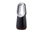 Bladeless fan heater with digital display and touch controls