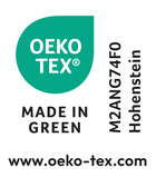 OEKO-TEX® MADE IN GREEN-certificering M2ANG74F0 Hohenstein, www.oeko-tex.com