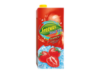 Freeway aardbei-ijsthee pak.