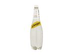 Schweppes Slimline tonic water bottle.