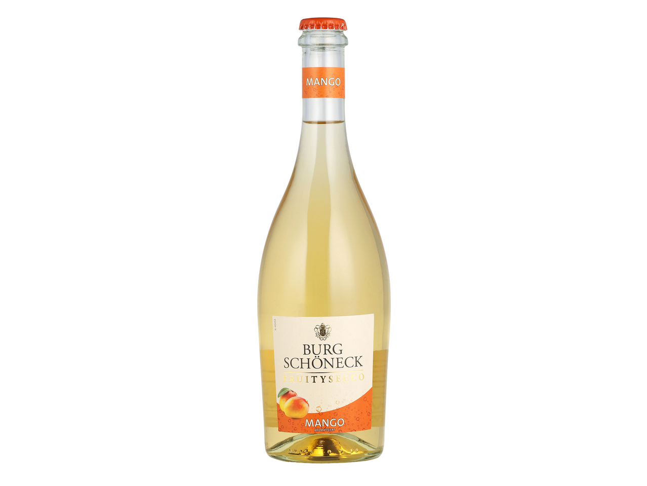 Steklenica Burg Schöneck Fruitysecco z okusom manga.
