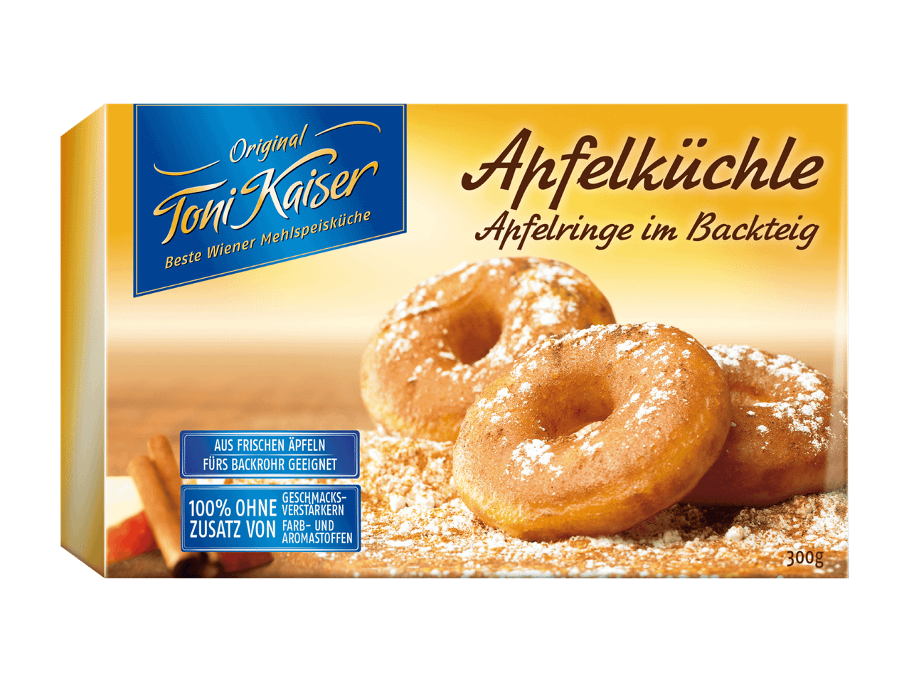 Tiefkühl-Apfelküchle von Dr. Oetker.