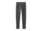 Dark gray leggings on a white background