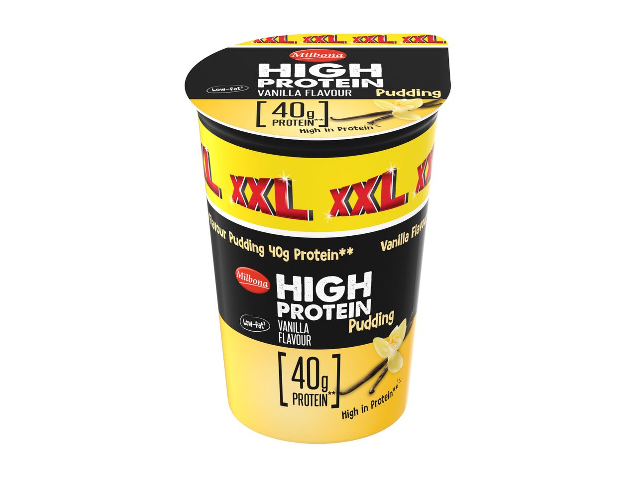 Go to full screen view: Milbona XXL High Protein Pudding, 400g - Image 3