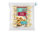 Chilled Japanese-style beef gyoza in a clear plastic package, with cooking instructions and weight.