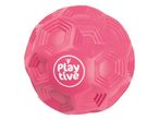 Rózsaszín Play-Doh futballlabda.