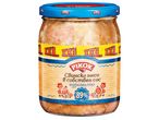 Стъклен буркан със свинско месо в собствен сос Pikok, 500 g/опаковка.