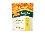 ALESTO SELECTION gedroogde mango, 100g verpakking met Nutri-Score A.