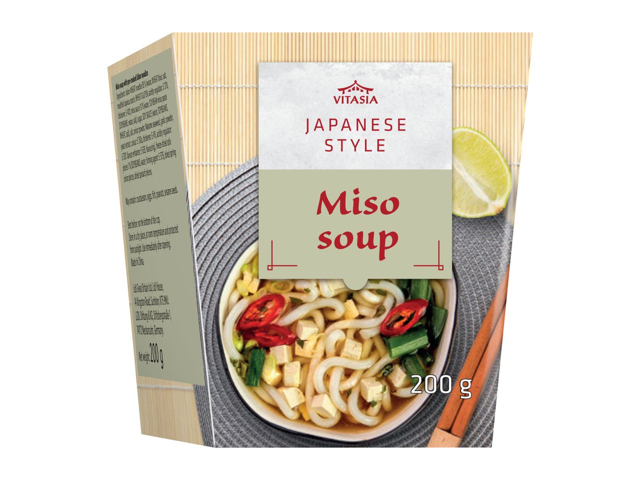 Go to full screen view: Vitasia Cup Miso Soup - Image 1
