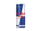 Une canette de boisson énergisante Red Bull avec du texte en français et en néerlandais.