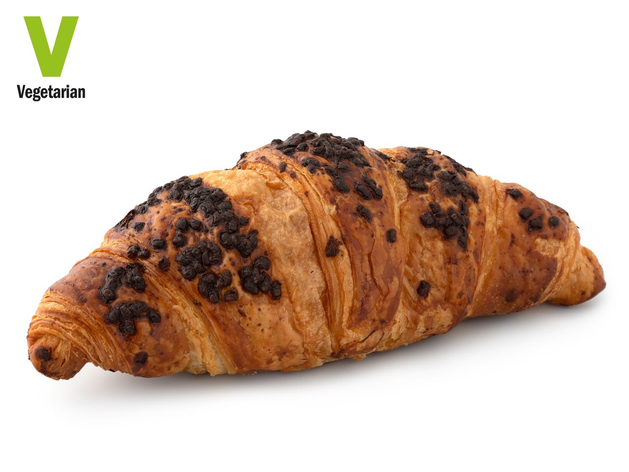 Go to full screen view: Chocolate Hazelnut Croissant - Image 1