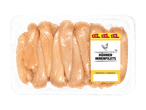 XXL Hühner-Innenfilets in einer transparenten Verpackung, 1 kg