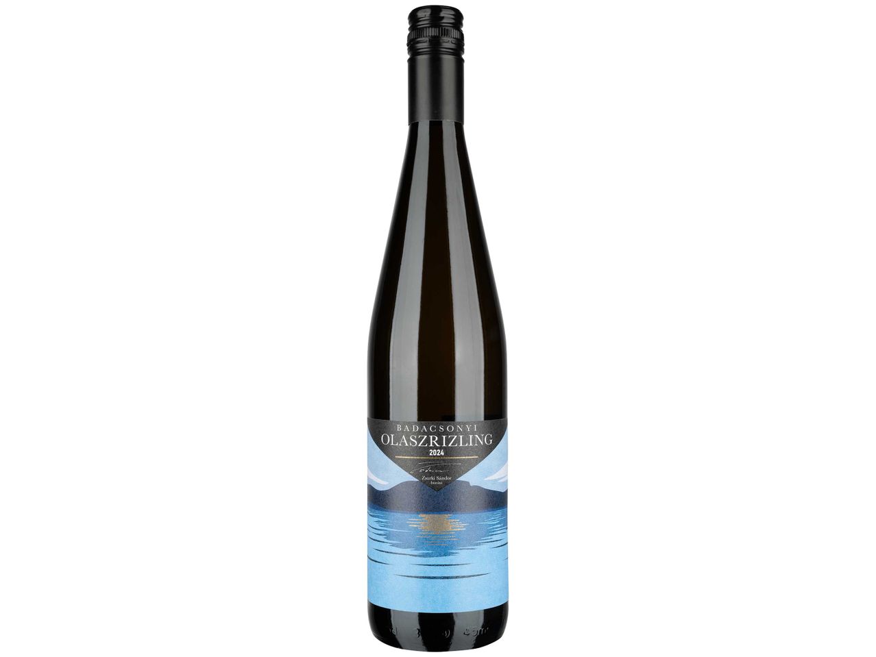 Badacsonyi Olaszrizling 2024 bor palackban.